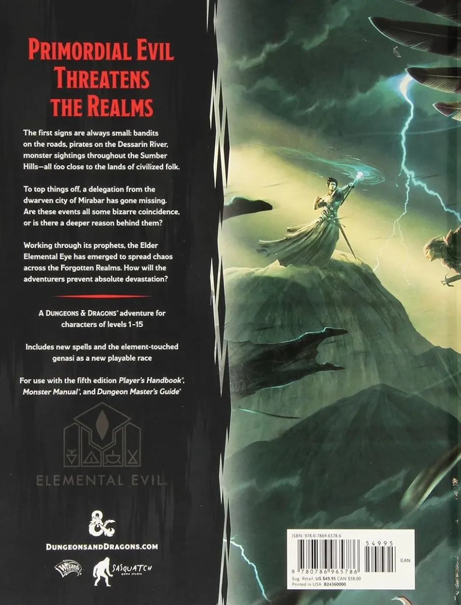 D&D 5E: Elemental Evil - Princes of the Apocalypse VO