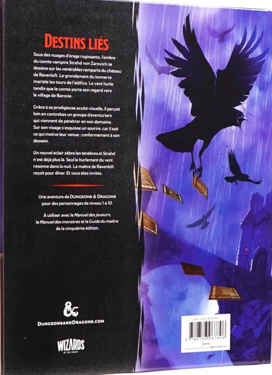 D&D 5E : La Malédiction de Strahd (Ed. WOTC 2022)