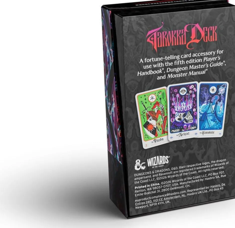 D&D 5E Ravenloft 2024 : The Horrors Within - deck Tarokka VO