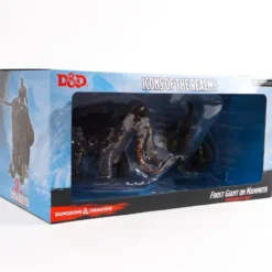 D&D Icons of the Realms: Snowbound Frost Giant & Mammoth Premium Figures