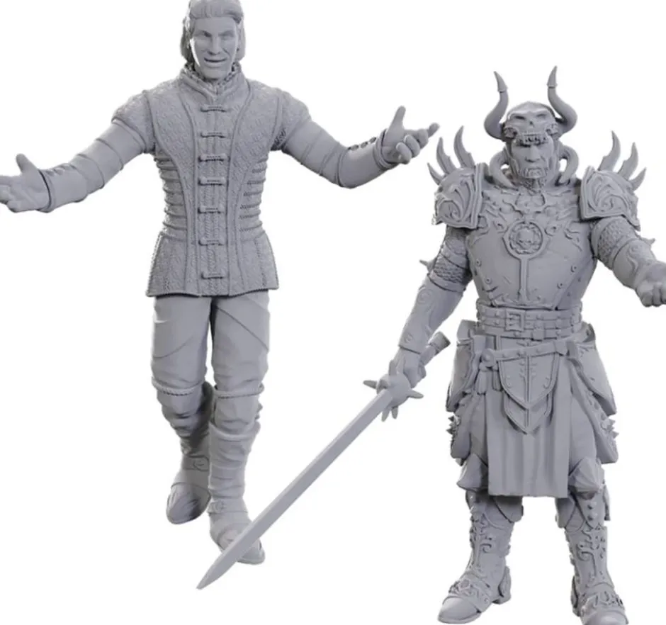 D&D Nolzur's Marvelous Miniatures - Baldur's Gate : Sarevok Anchev & Raphael