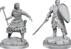 D&D Nolzur's Marvelous Miniatures: Human Fighters (M+F)