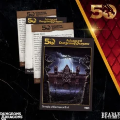 D&D: The Temple of Elemental Evil Dice Set