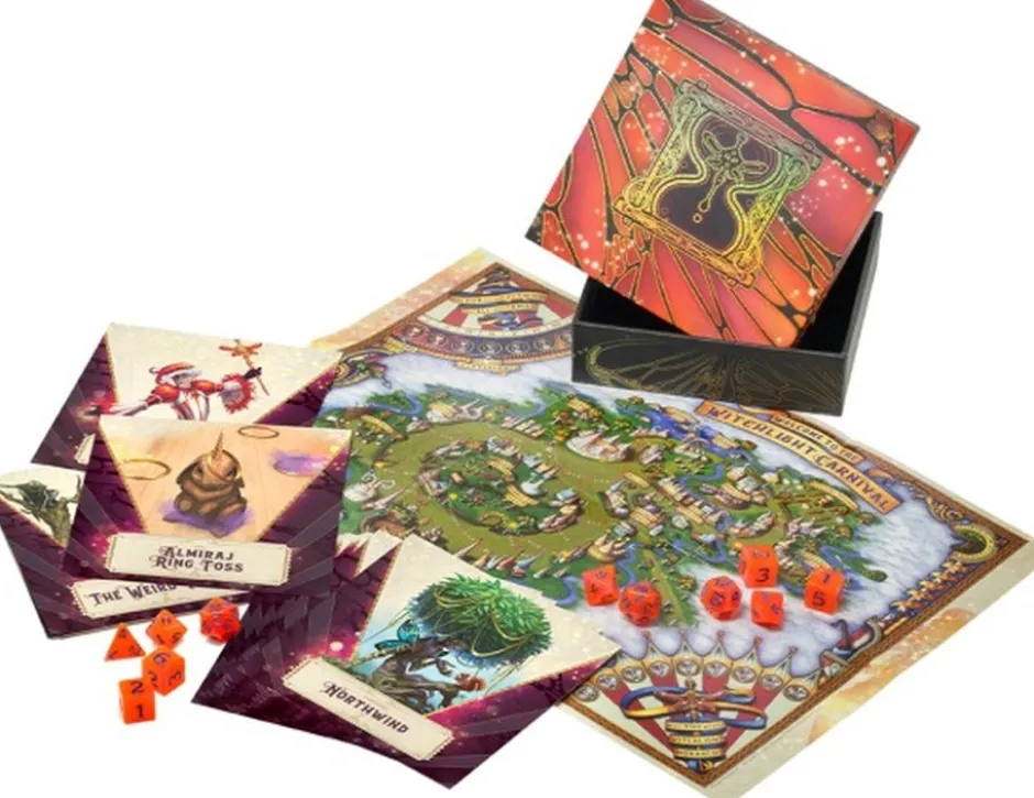 D&D: Witchlight Carnival Dice & Miscellany Set