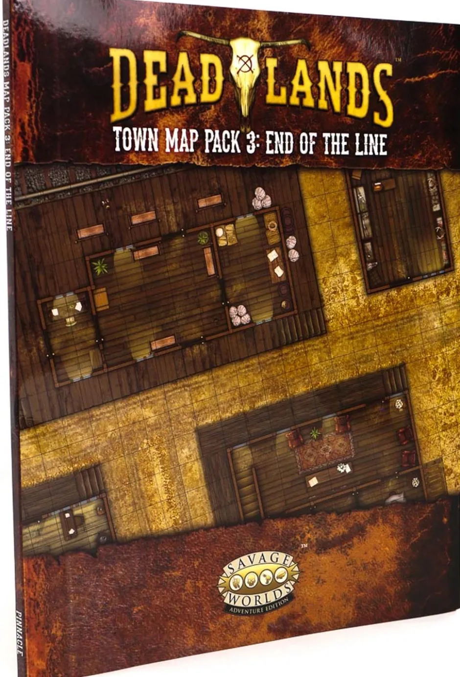 Deadlands Weird West: Town Map Pack 3 - End of the line