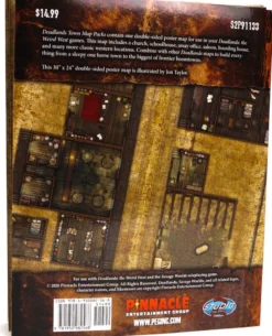 Deadlands Weird West: Town Map Pack 2 - Boot Hill