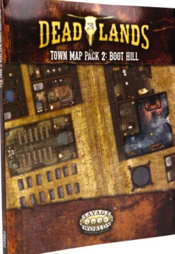Deadlands Weird West: Town Map Pack 2 - Boot Hill