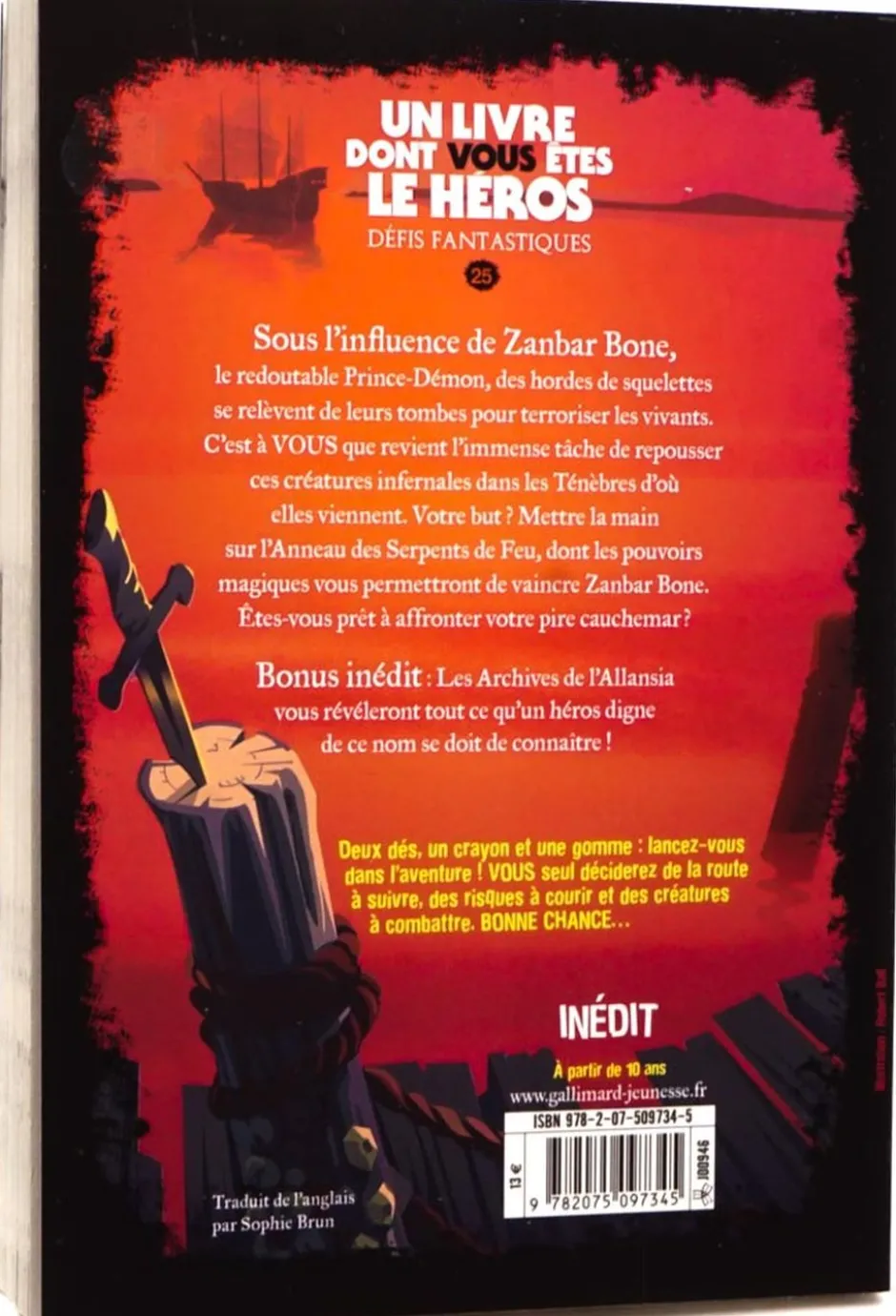 Défis Fantastiques 25 : L'Anneau des Serpents de Feu