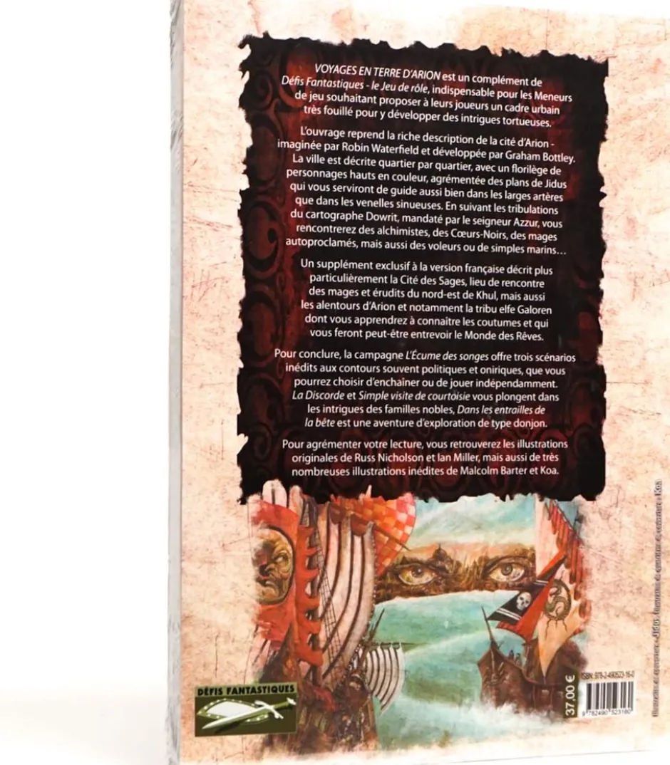 Défis Fantastiques : Voyages en Terre d'Arion