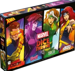 Dice Throne Marvel - Cyclope, Gambit, Malicia, Jean Grey