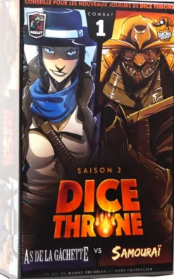 Dice Throne S2 - As de la Gâchette Vs Samouraï