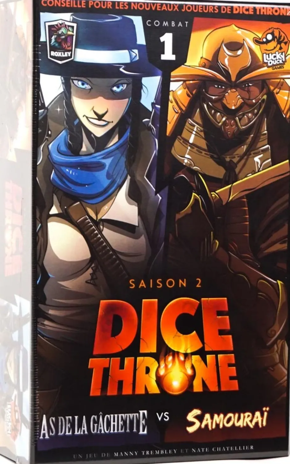 Dice Throne S2 - As de la Gâchette Vs Samouraï