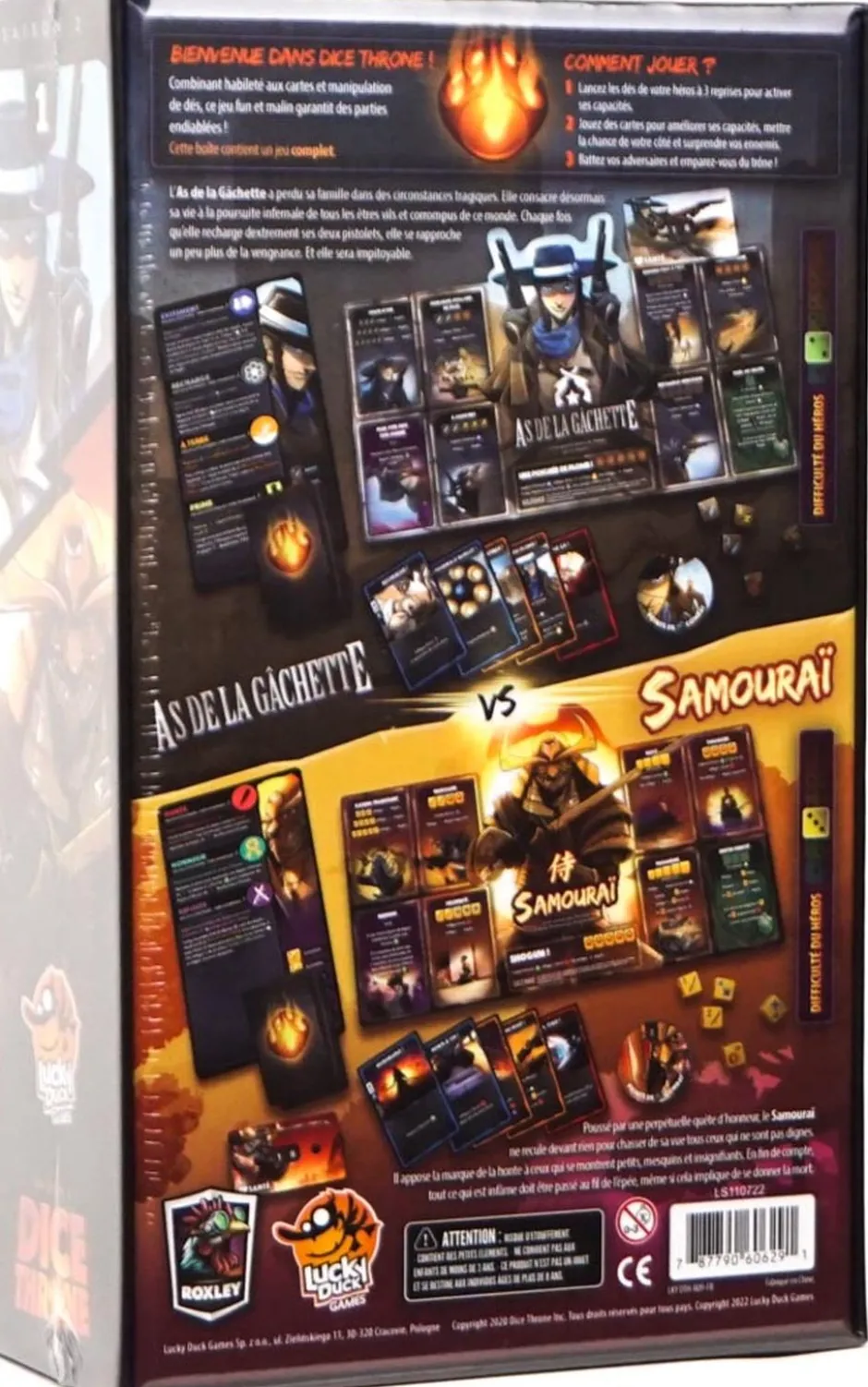 Dice Throne S2 - As de la Gâchette Vs Samouraï