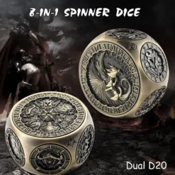 Dice-Vortex - Laiton