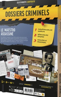 Dossiers Criminels : Le Maestro Assassiné