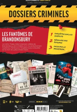 Dossiers Criminels : Les fantômes de Brandonsbury