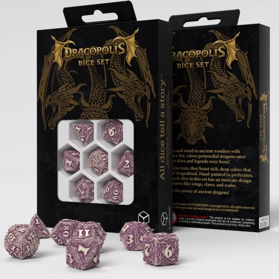 Dracopolis Dice Set: The Yucatan Featherwings