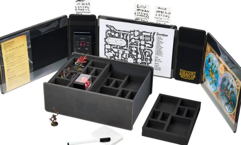 Dragon Shield Game Master Companion / Rangement pour MJ (gris)
