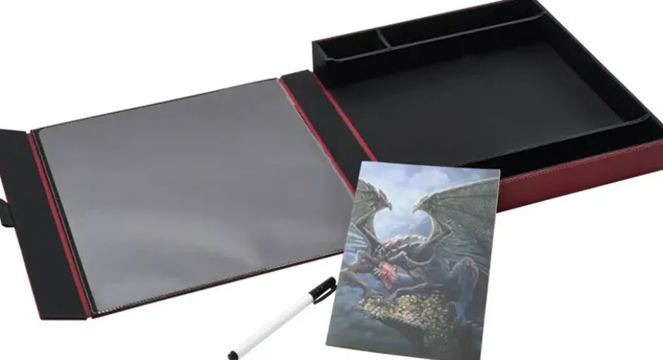 Dragon Shield Player Companion / Rangement pour Aventurier (rouge)