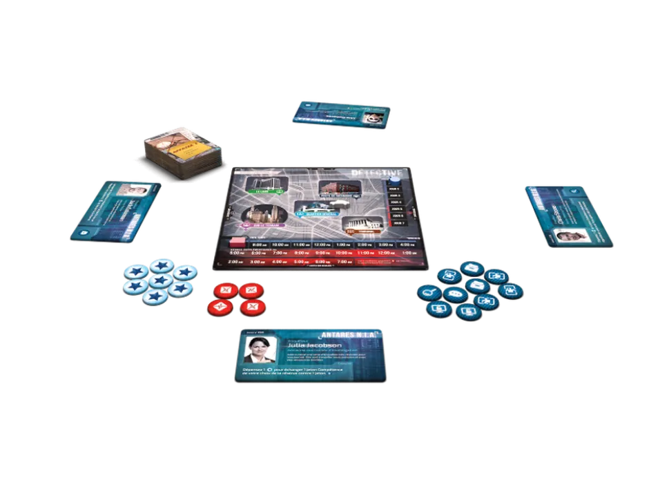 Détective : Un jeu d'Enquête Moderne