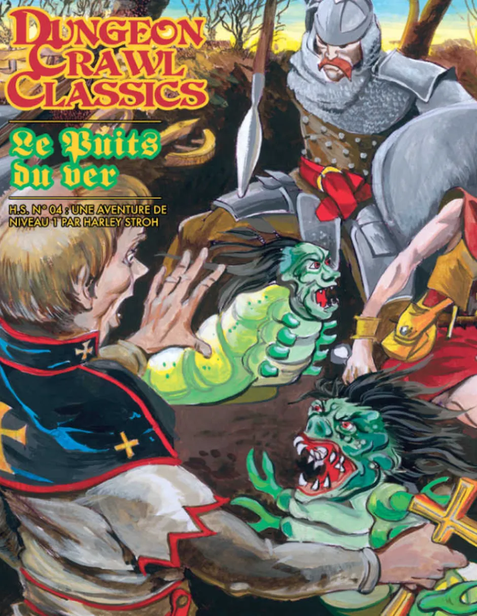 Dungeon Crawl Classics : Module H.S. 04 Le puits du ver