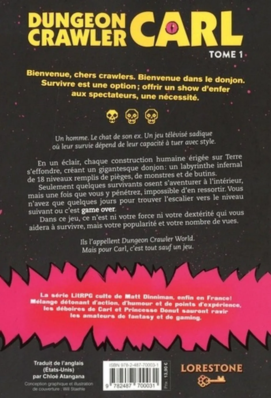 Dungeon Crawler Carl - Tome 1