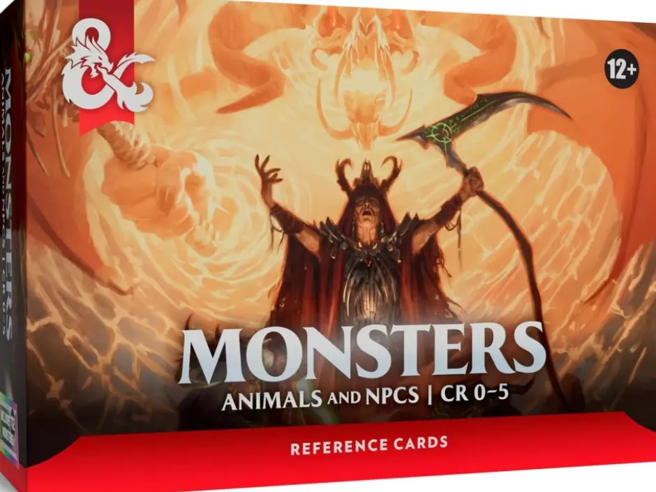 Dungeons & Dragons - Monster Reference Cards: Animals and NPCs