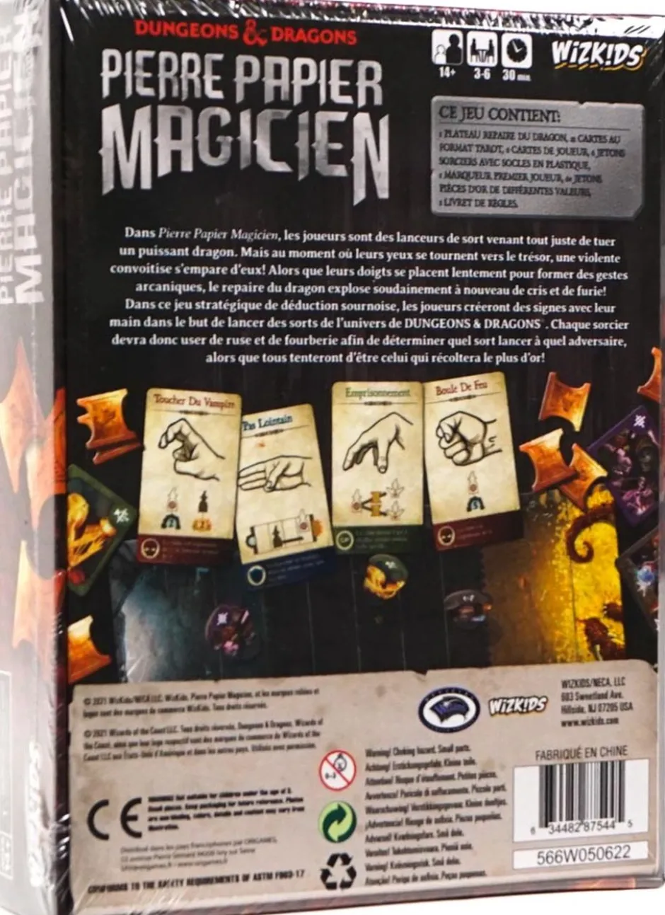 Dungeons & Dragons : Pierre, Papier, Magicien