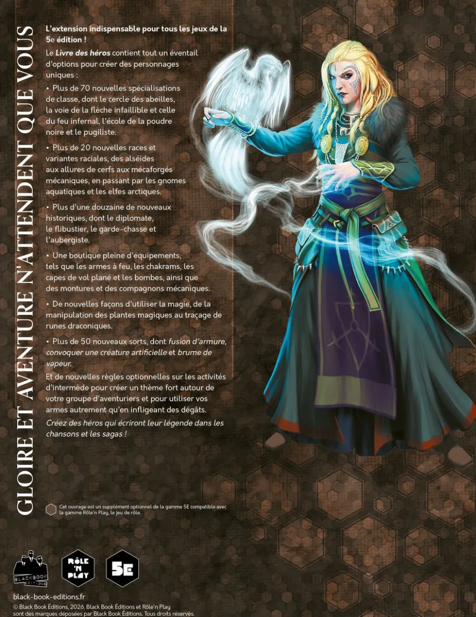 5E Compatible - Le Livre des Héros