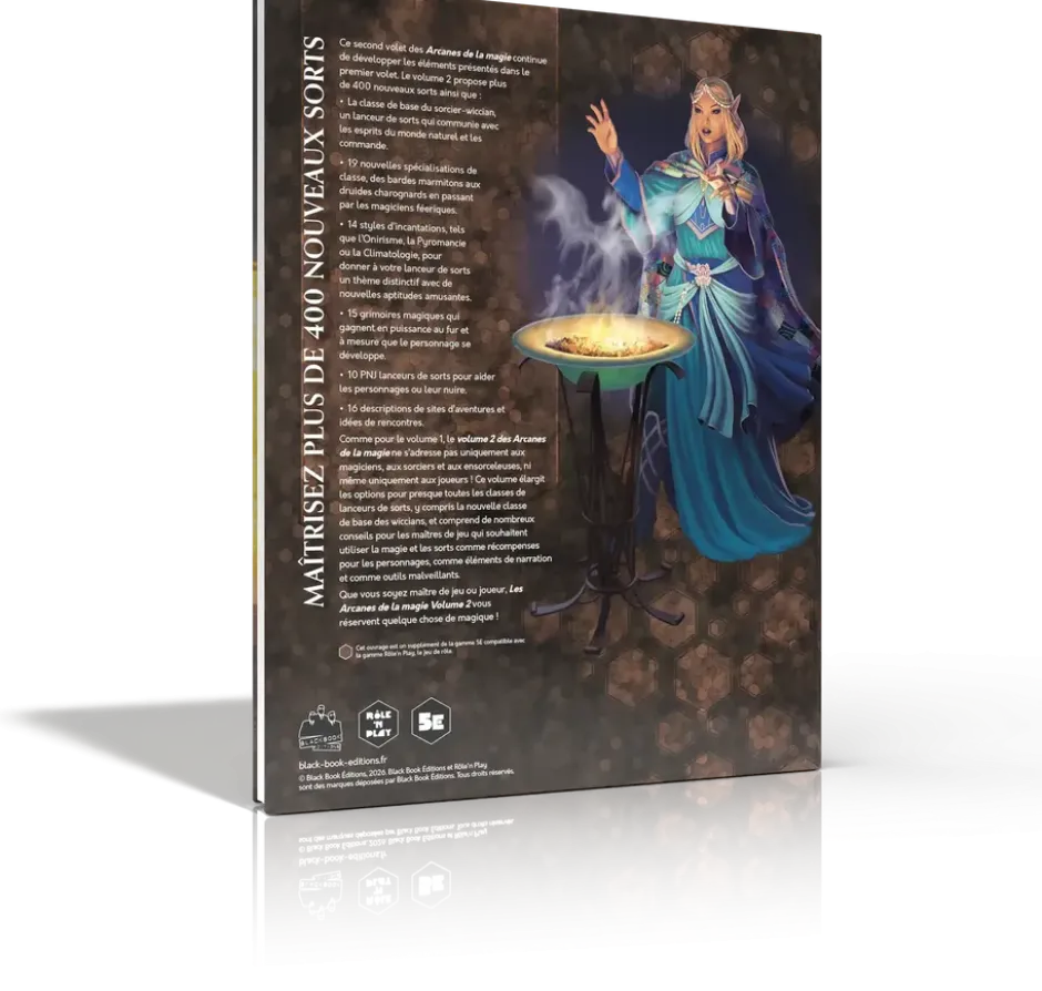 5E Compatible - Les Arcanes de la magie Vol 2