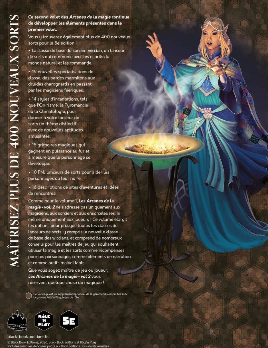 5E Compatible - Les Arcanes de la magie Vol 2