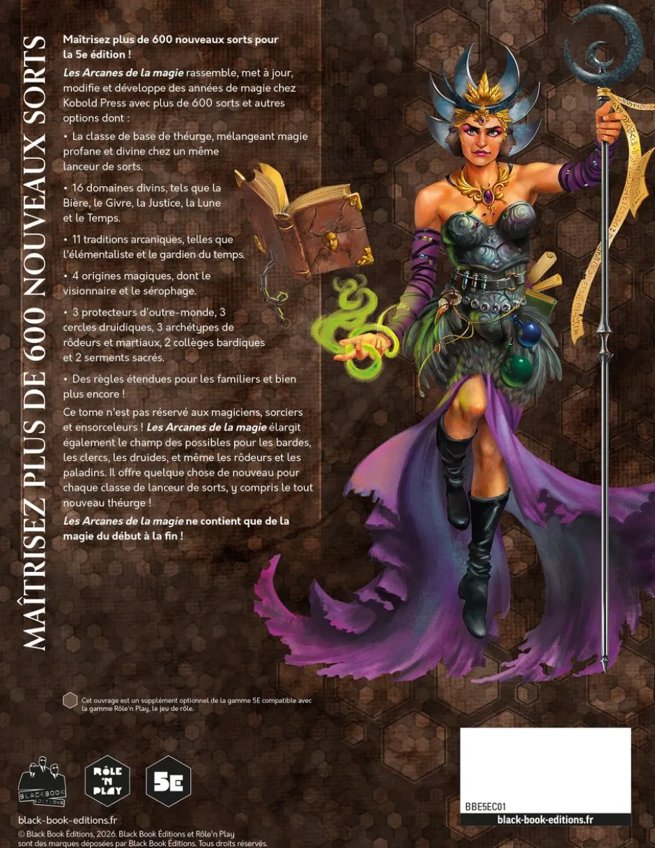 5E Compatible - Les Arcanes de la magie Vol 1
