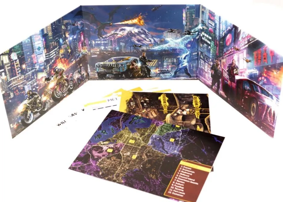 Ecran de MJ - Shadowrun Anarchy V2