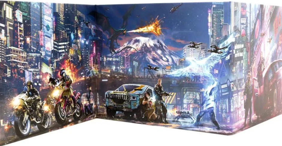 Ecran de MJ - Shadowrun Anarchy V2