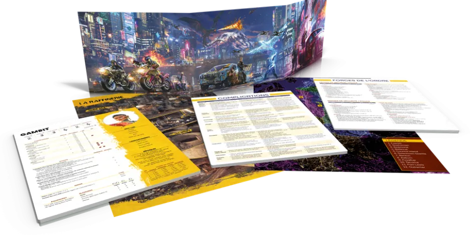 Ecran de MJ - Shadowrun Anarchy V2