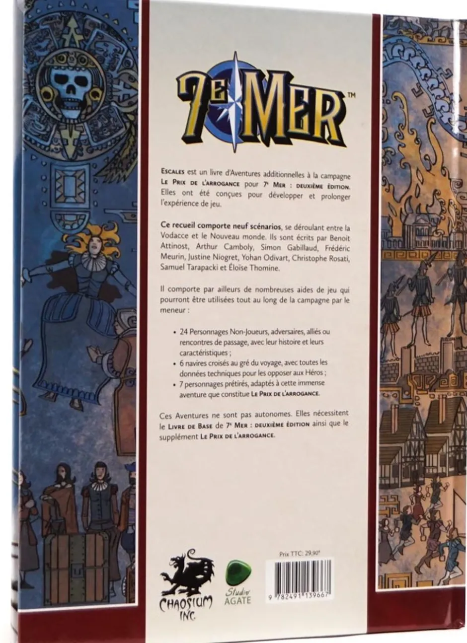 7e Mer : Escales