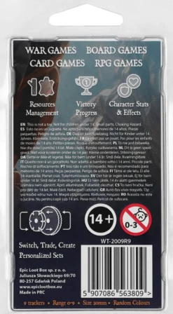 Epic Loot Box - Compteurs de Points Runic 20mm (0-9) 9 pièces