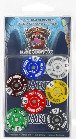 Epic Loot Box - Compteurs de Points 25mm (0-9) 7 pièces