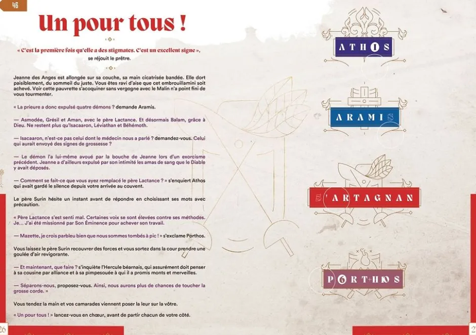 Escape Quest : Les Trois Mousquetaires et les possédées de Loudun