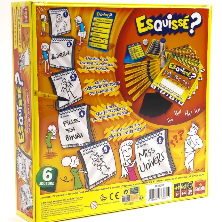 Esquissé ? 6 Joueurs