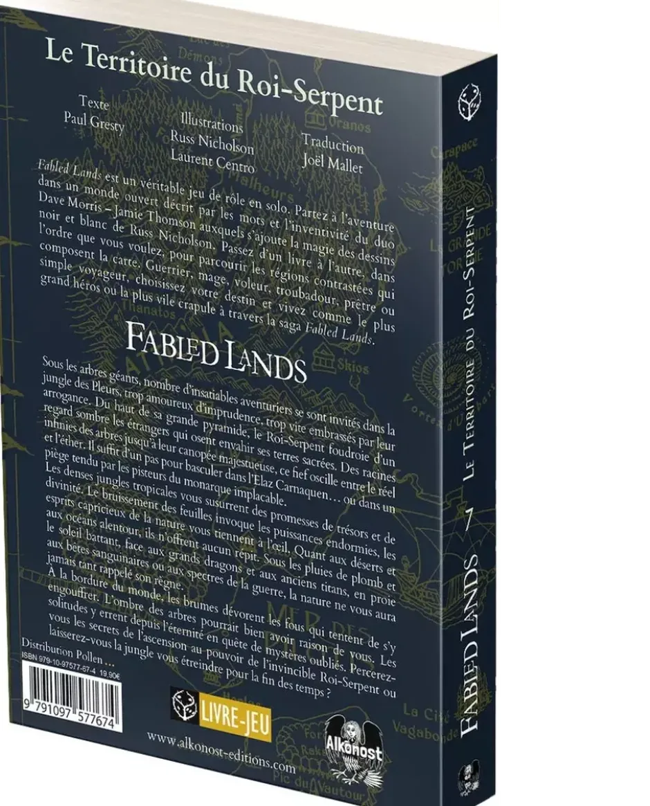 Fabled Lands 7 : Le Territoire du Roi-Serpent