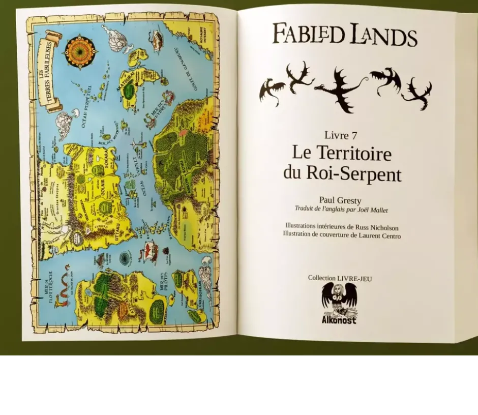 Fabled Lands 7 : Le Territoire du Roi-Serpent