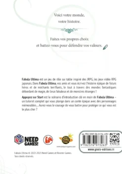 Fabula Ultima - Appuyer sur Start
