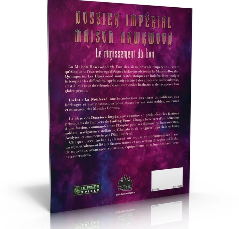 Fading Suns - Dossier impérial : Maison Hawkwood