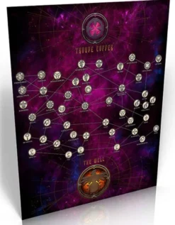 Fading Suns - Poster du réseau de sauts