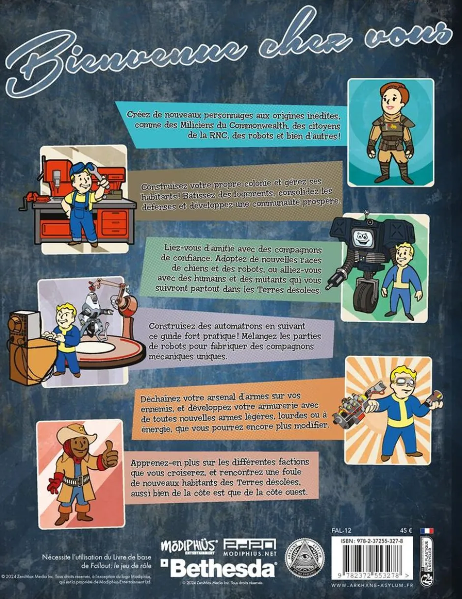Fallout le jeu de rôle officiel : Le guide des colonies