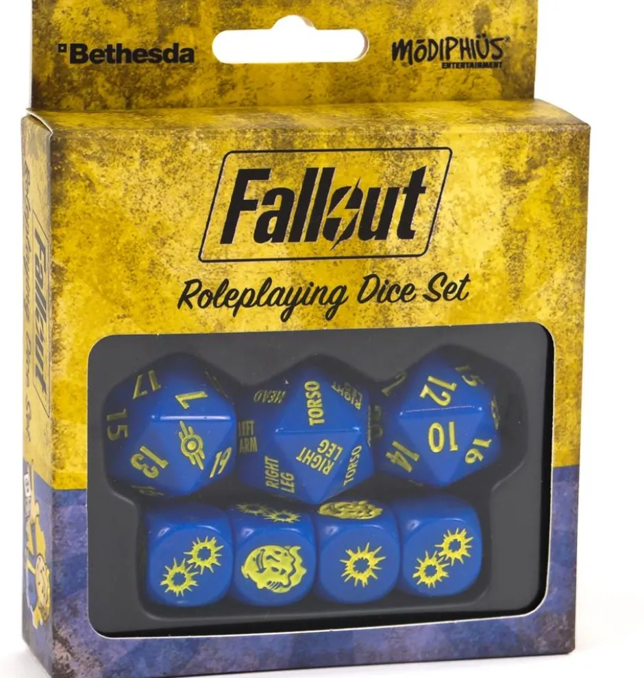 Fallout le jeu de rôle officiel : Set de dés