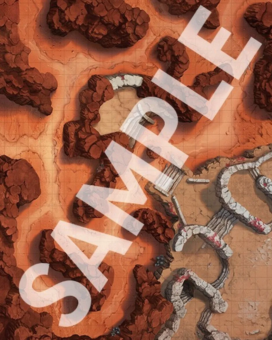 Flip-Mat: Alien Ruins (Starfinder)