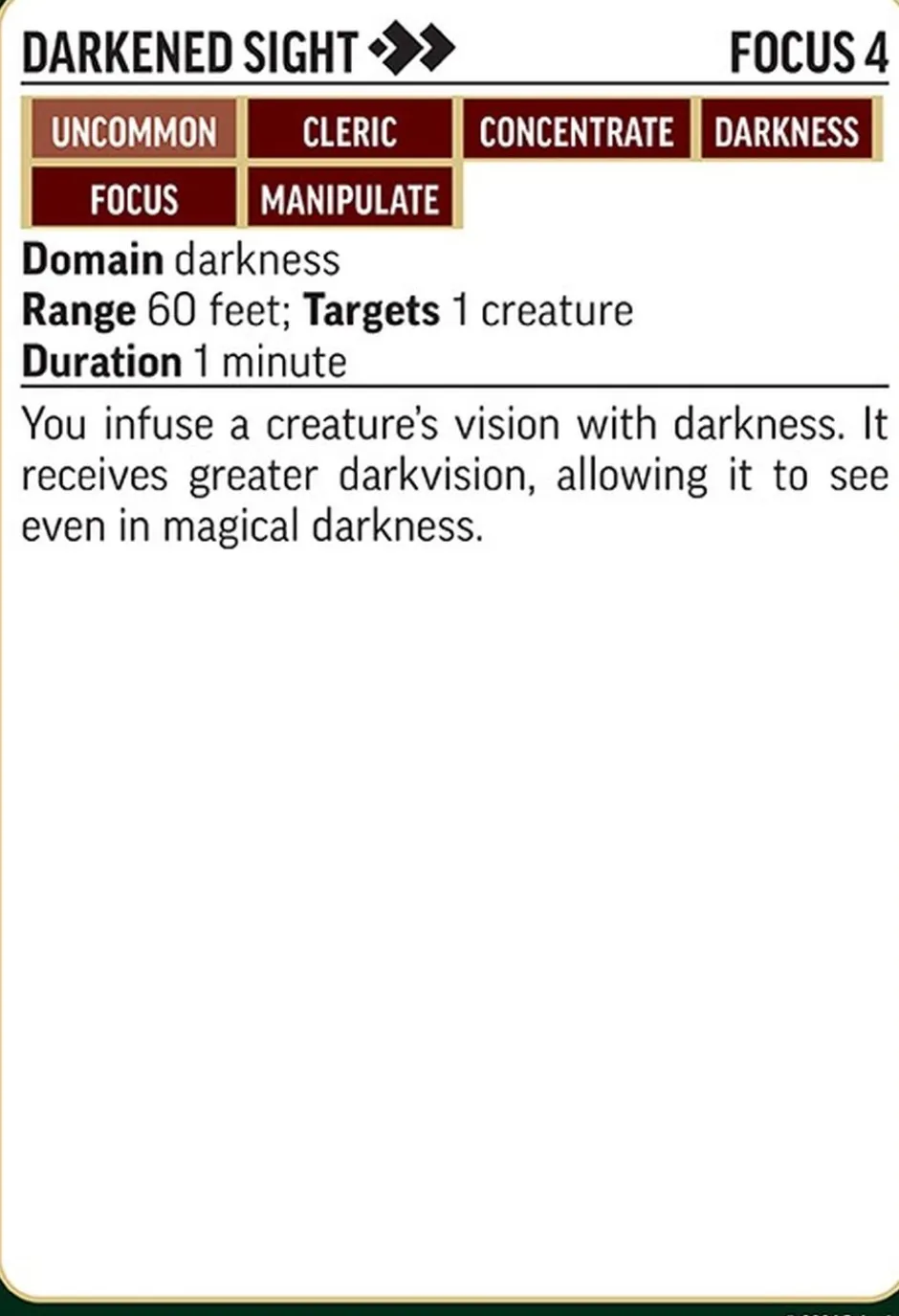 Focus Spell Cards Remastered VO