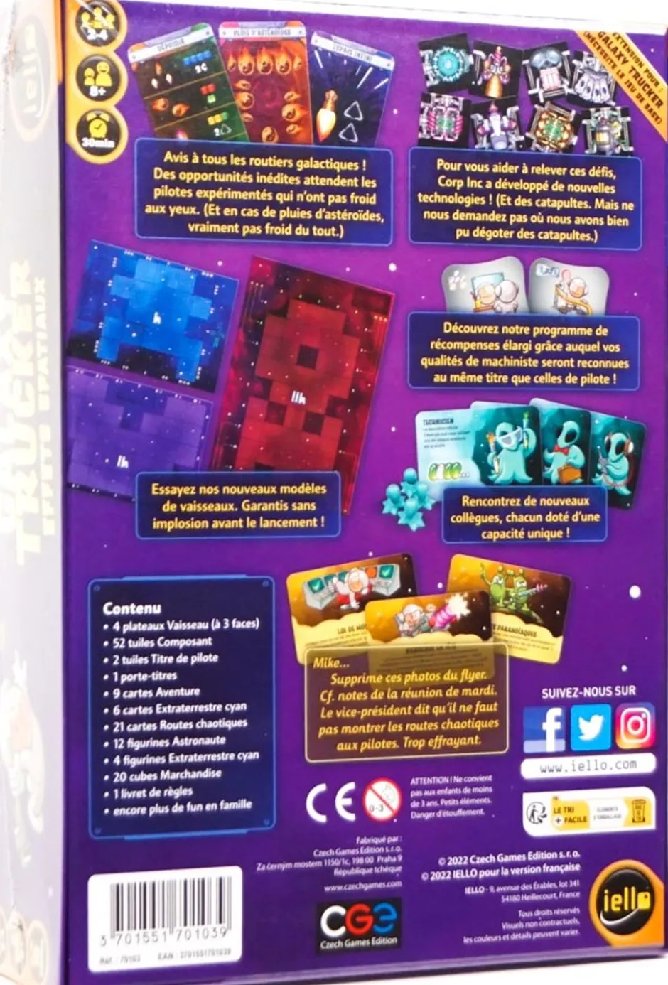 Galaxy Trucker : Effets Spatiaux